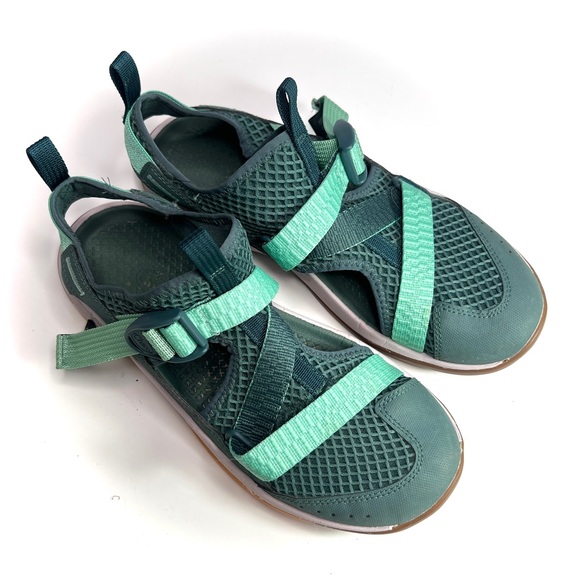 Chaco ODYSSEY in green/ mallard/8 - Picture 2 of 9